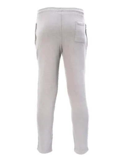 Mens Fleece Jogging Bottoms ZIP Pockets Pants Plain Open Hem Joggers Trouser - Image 11