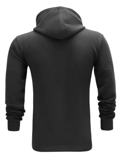 Mens Plain Fleece Zip Up Top Zipper Hoody Sweatshirt Gym Jumper Hoodie NewS-3XL - Image 11