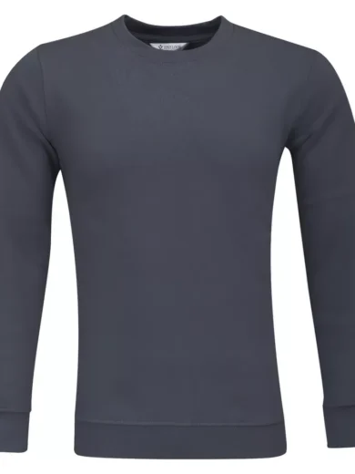 Mens Plain Sweatshirt Jumper Crew Neck Sweater Pullover Work Casual Top S-3XL - Image 12