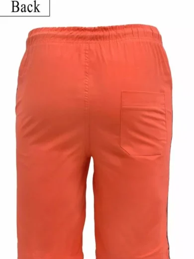 Mens Shorts Combat Multi Pocket Elasticated Waist CottonBlend Lightweight Shorts - Image 12