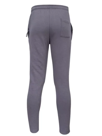 Mens Jogging Bottoms Elasticated Fleece Trouser Gym Jogger Sweatpants Zip Pocket - Image 13