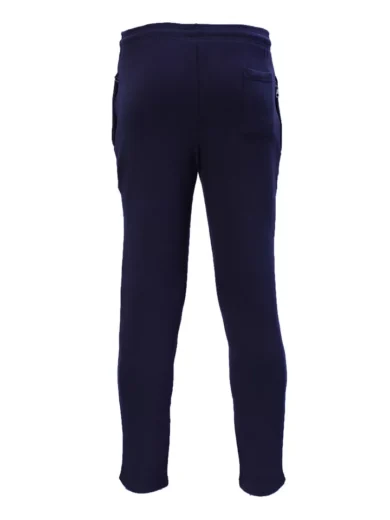 Mens Fleece Jogging Bottoms ZIP Pockets Pants Plain Open Hem Joggers Trouser - Image 13