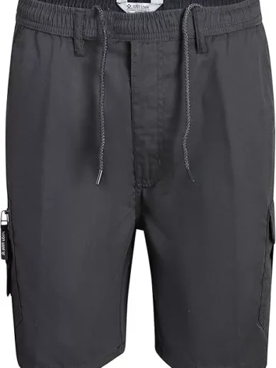 Mens Elasticated Cargo Shorts Summer Casual Cotton Combat Pants New M - 2XL - Image 14