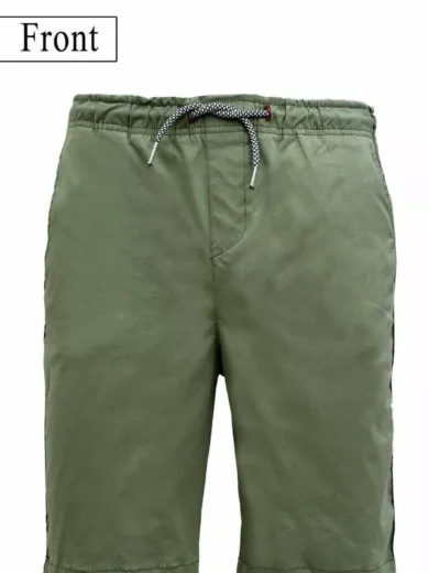 Mens Shorts Combat Multi Pocket Elasticated Waist CottonBlend Lightweight Shorts - Image 14