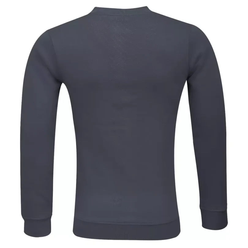 Mens Plain Sweatshirt Jumper Crew Neck Sweater Pullover Work Casual Top S-3XL - Image 14