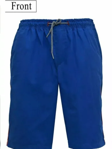 Mens Shorts Combat Multi Pocket Elasticated Waist CottonBlend Lightweight Shorts - Image 17