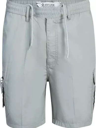 Mens Elasticated Cargo Shorts Summer Casual Cotton Combat Pants New M - 2XL - Image 18