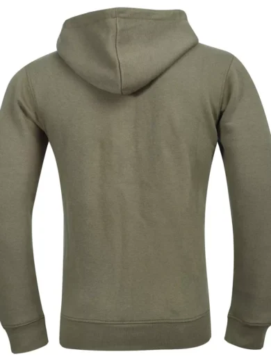 Mens Full-Zip Hooded Fleece Sweatshirt Plain Workwear Casual Jumper SweaterS-3XL - Image 22