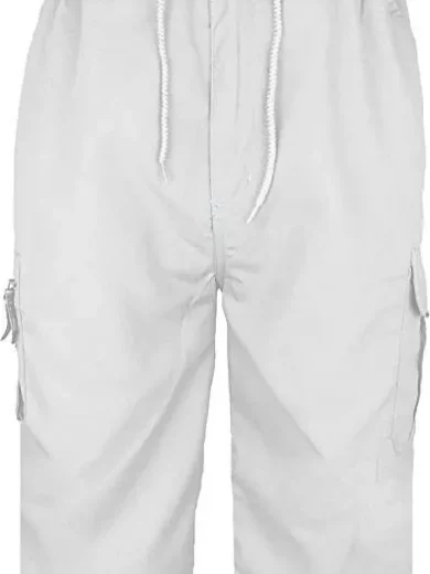 MENS 3/4 LENGTH SHORTS COTTON CARGO COMBAT SUMMER HOLIDAY PANTS NEW - Image 13