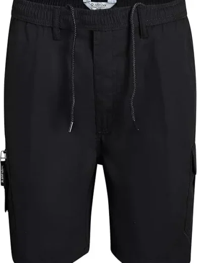 Mens Elasticated Cargo Shorts Summer Casual Cotton Combat Pants New M - 2XL - Image 4