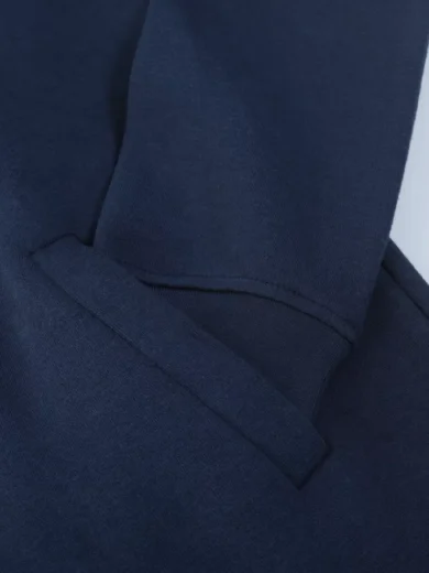 Mens Plain Fleece Zip Up Top Zipper Hoody Sweatshirt Gym Jumper Hoodie NewS-3XL - Image 4