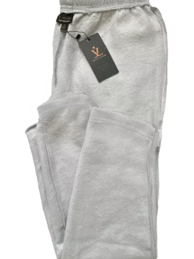 Mens Fleece Jogging Bottoms ZIP Pockets Pants Plain Open Hem Joggers Trouser - Image 5