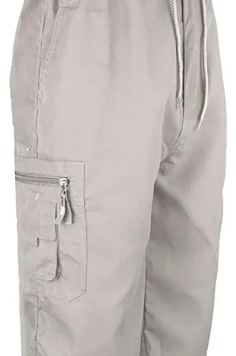 MENS 3/4 LENGTH SHORTS COTTON CARGO COMBAT SUMMER HOLIDAY PANTS NEW - Image 6