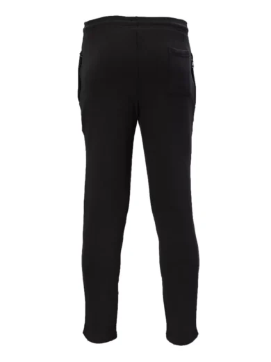 Mens Fleece Jogging Bottoms ZIP Pockets Pants Plain Open Hem Joggers Trouser - Image 7