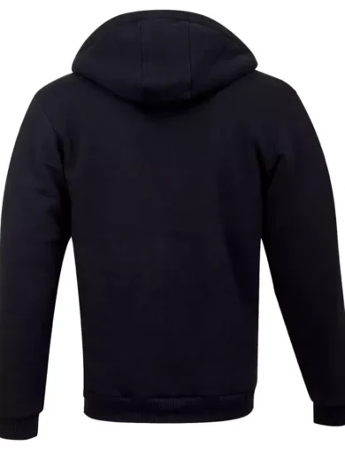 Mens Padded Borg Fleece Lined Full Zip Up Hoodie Sweatshirt Quality Jacket M-3XL - Image 9